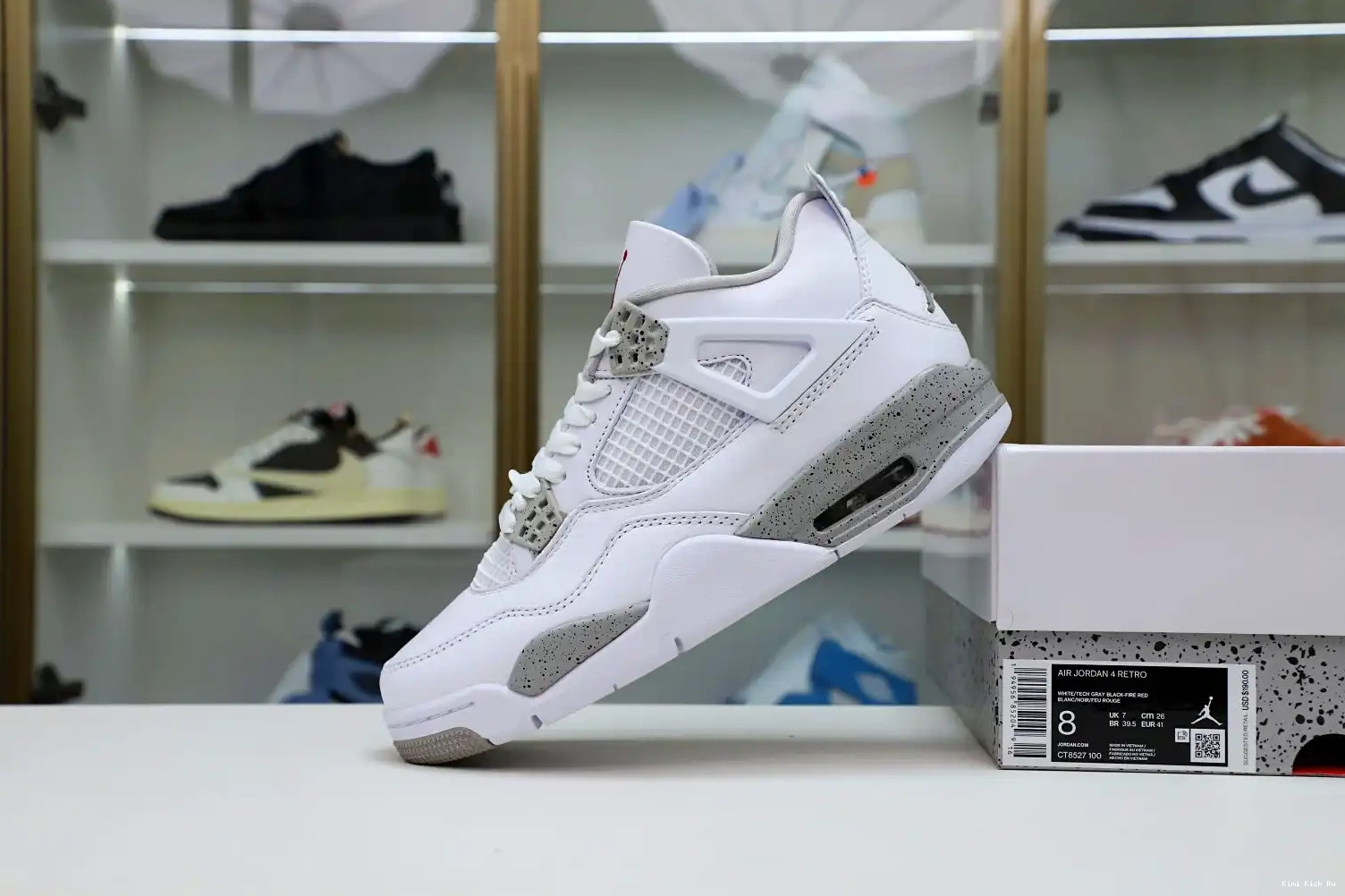 RETRO AIR OREO' 'WHITE 4 Kimikick JORDAN 0521